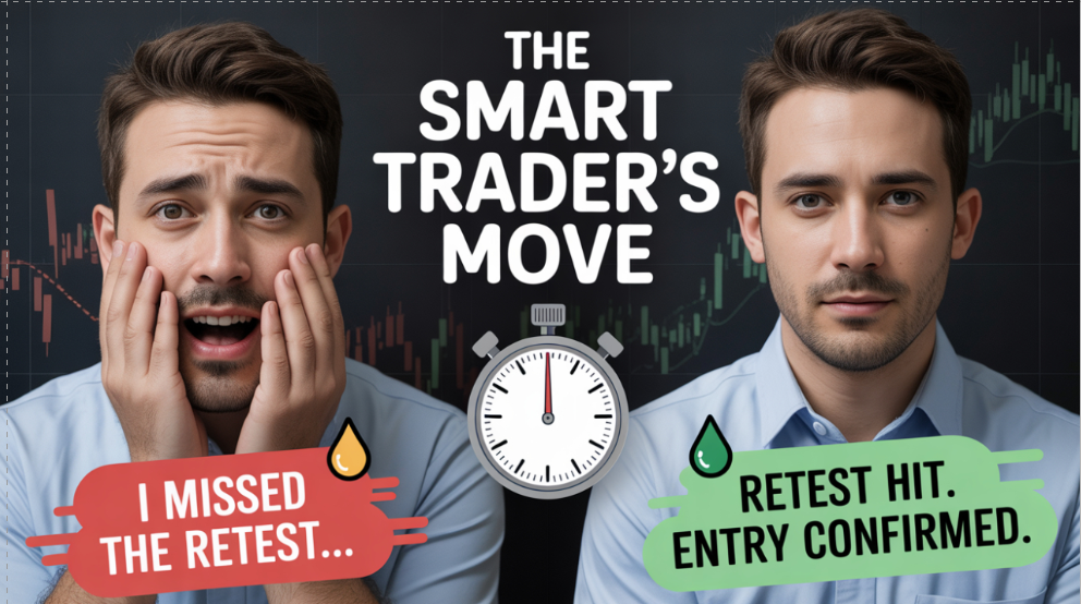 “Wait for Retest” – The Hardest Thing for Impatient Traders!